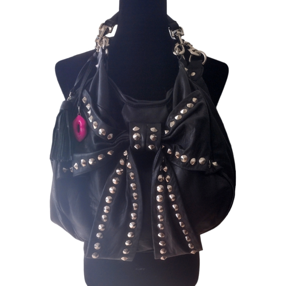 Bows & Arrows Authentic Gemma Son's Of Anarchy Black Leather Betsey Johnson Bag